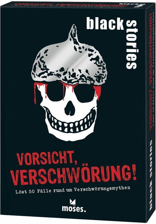 Produktbild black stories Vorsicht, Verschwörung! (Deutsch, 2 - 10 Spieler)
