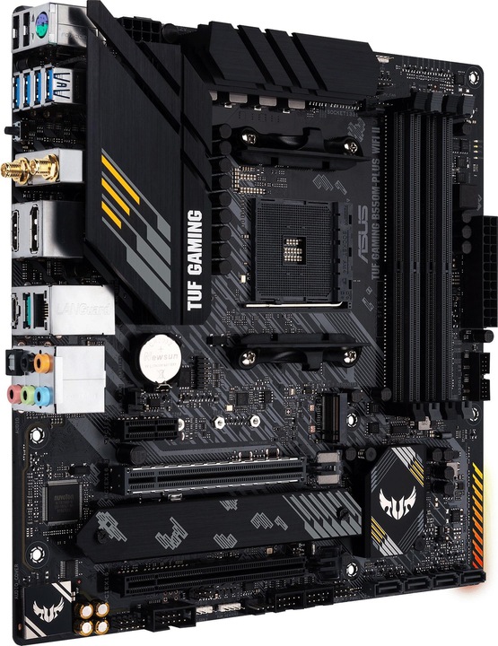 Produktbild ASUS TUF GAMING B550M-PLUS WLAN II (AM4, AMD B550, mATX)