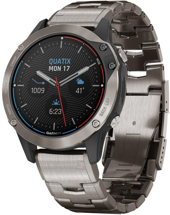 Actual product image Garmin Quatix 6 Titanium (47 mm)