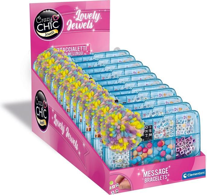 Produktbild Clementoni Crazy Chic Perlenset zum Schmuckbasteln in Aufbewahrungsbox