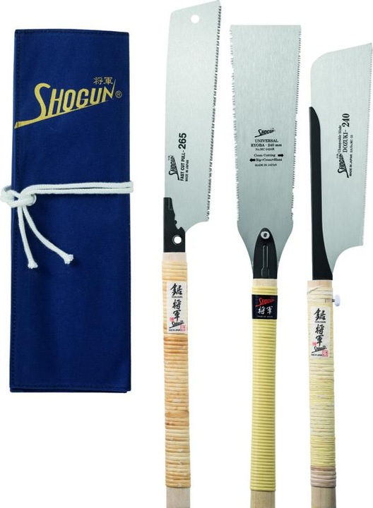 Actual product image Shogun Japansäge-Set 3-tlg.