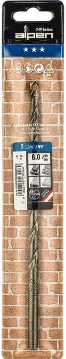 Immagine prodotto Alpen Steinbohrer (8 millimetri)