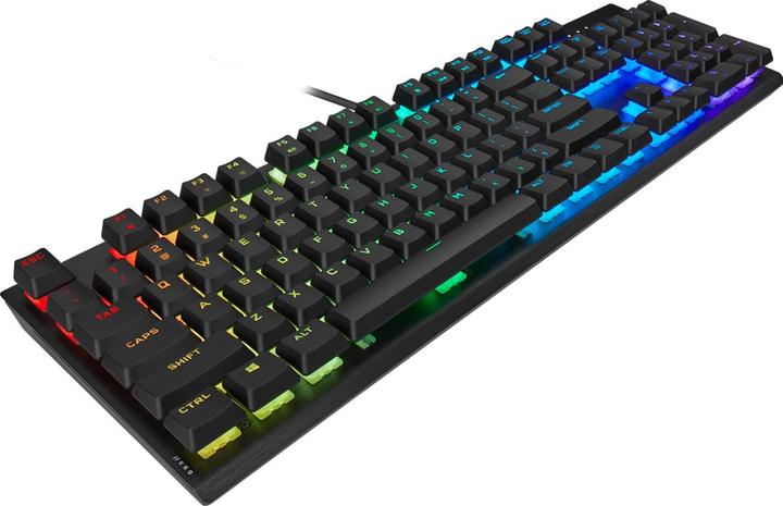 Productafbeelding Corsair K60 RGB PRO USB QWERTY-toetsenbord Zwart (IT, Bedraad)