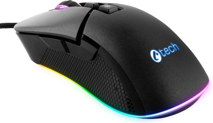 Actual product image C-Tech HernÃ myÅ¡ Dawn (GM-24L), casual gaming, 6400 DPI, RGB podsvÃcenÃ, USB (Cable)