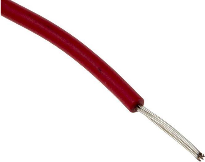 RS PRO UL3239 Hook-up wire 24AWG Red 100m (100 m)