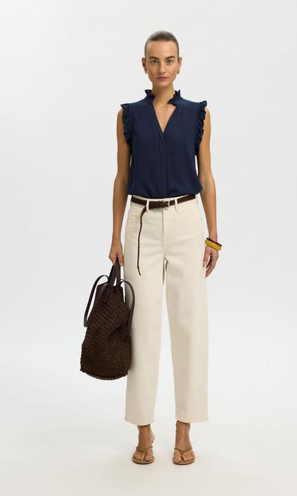 Immagine prodotto Selected Slfviva Sl Ruffle Top Noos (42)