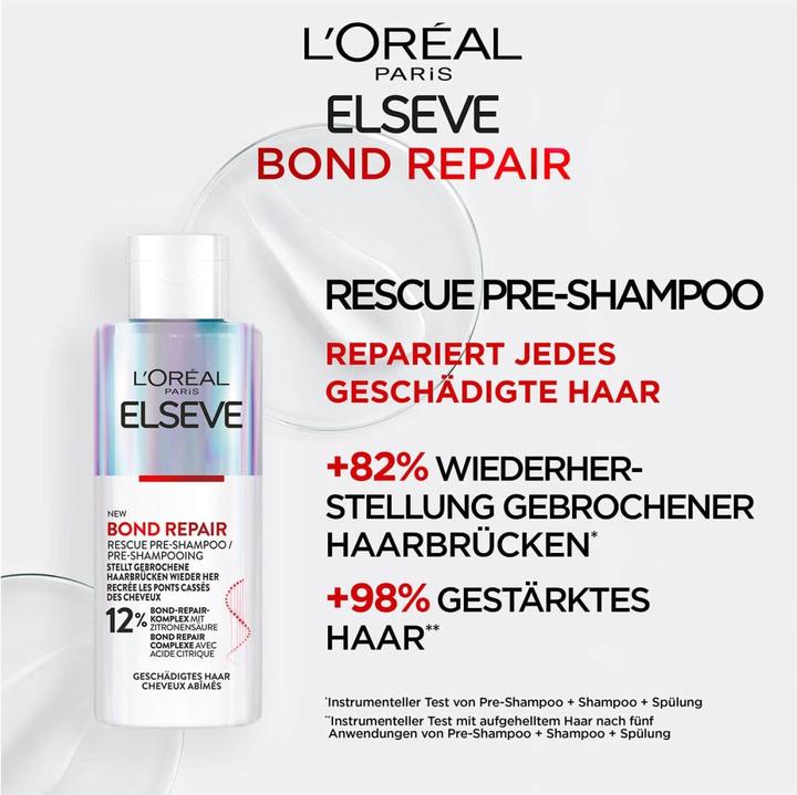 Actual product image L'Oréal Paris Bond Repair pre shampooing (200 ml, Liquid shampoo)
