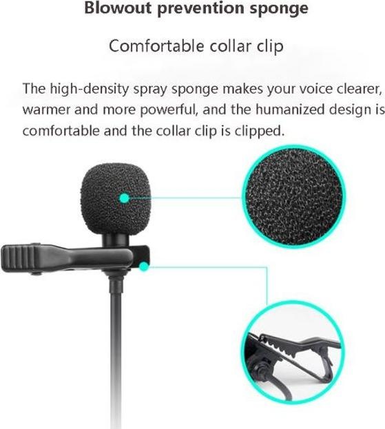 Actual product image MU Classic KVN microphone with 3.5mm AUX connector