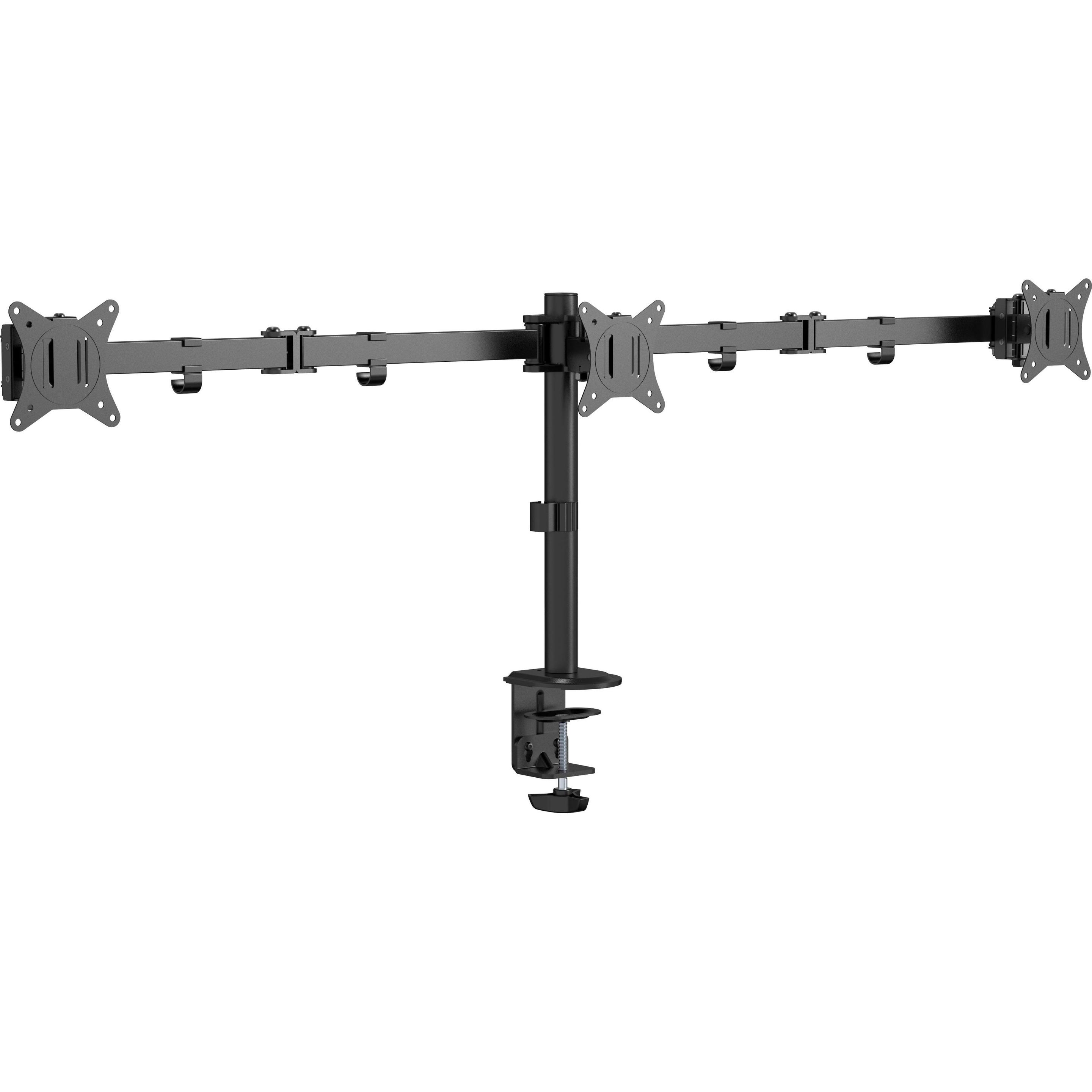 Gembird N--GEMBIRD MA-D3-01 Adjustable desk 3- (Tisch, 27", 7 kg), Monitor Halterung, Schwarz