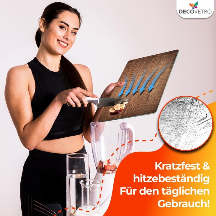 Produktbild Decovetro Schneidebrett Glas