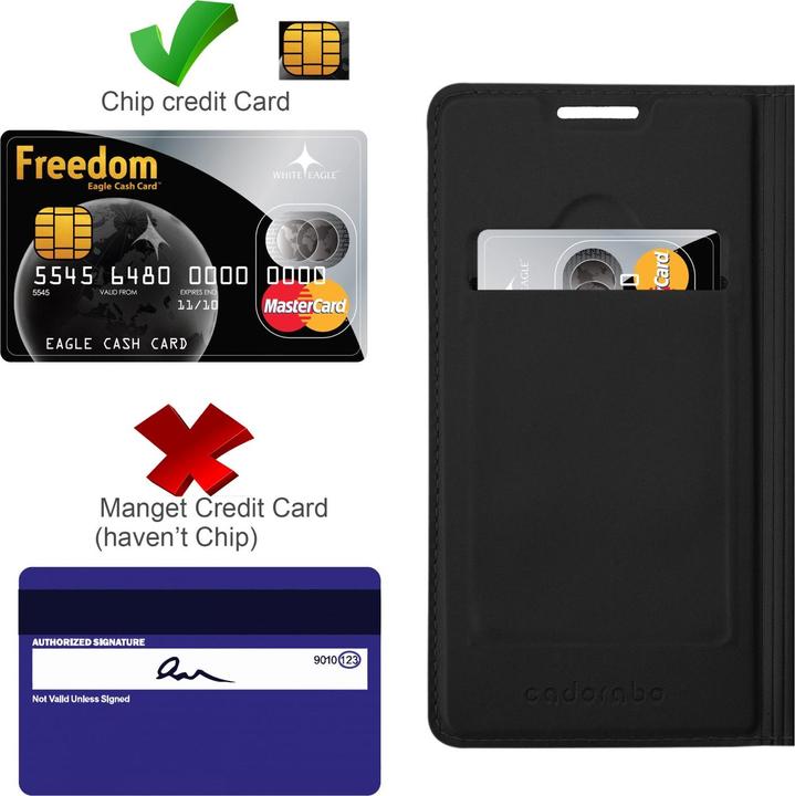 Actual product image Cadorabo Book Classy Style Cover (Huawei P30 Lite)