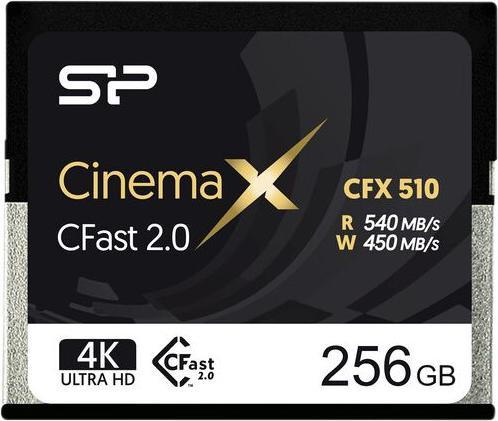 Actual product image Silicon Power 256Go Cfast 2.0 CFX510 (256 GB, CFast 2.0)