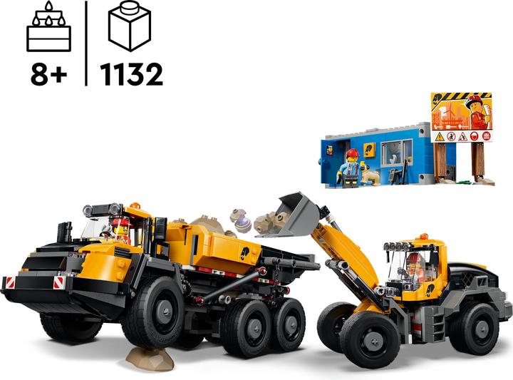 Produktbild LEGO Kipplaster und Schaufellader (60494, LEGO City)