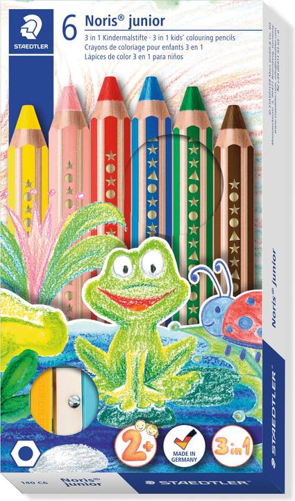 Actual product image Staedtler Crayon Noris junio 6ST (6x)