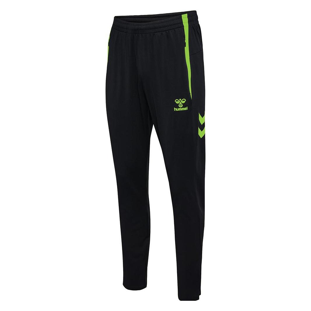 Hummel, Herren, Sporthose, HmlLEAD 2.0 Training Pants (L), Grün, Schwarz