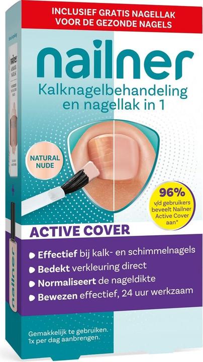 Nailner Active Cover Nude 30 Ml + 8 Ml