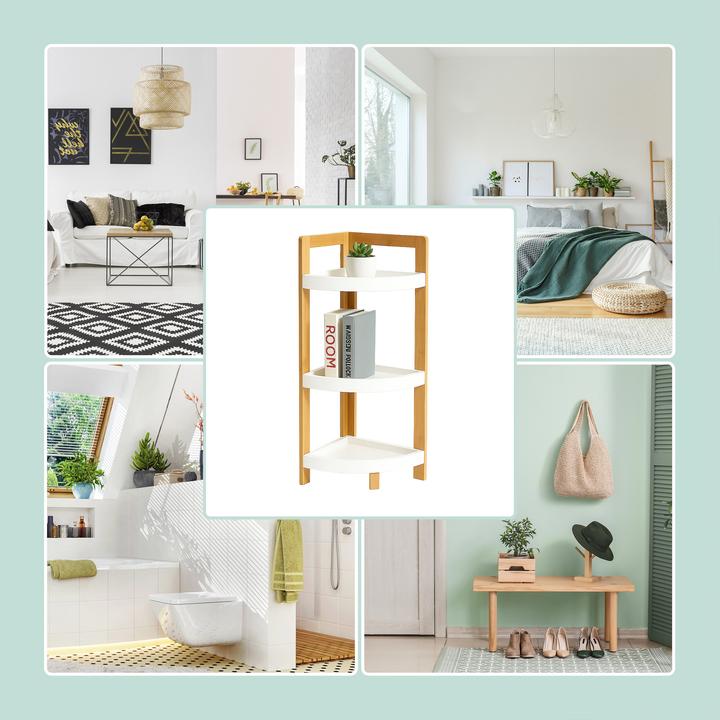 Image du produit Relaxdays Étagère d'angle