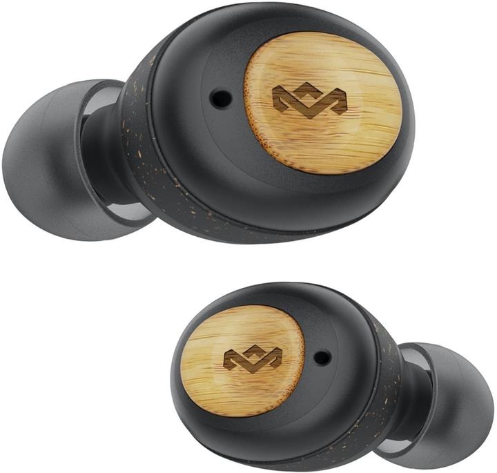 Actual product image House of Marley Bluetooth Headphones Champion Ear Buds Black (8 h, Wireless)