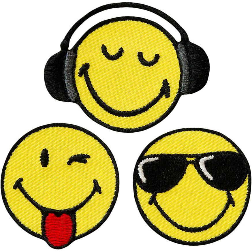Mono Quick Smiley Cool, Applikationen, Gelb