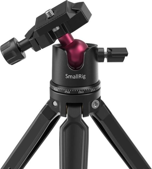 Produktbild SmallRig Tabletop Mini Tripod mit Panoramic Ball Head (Metall)