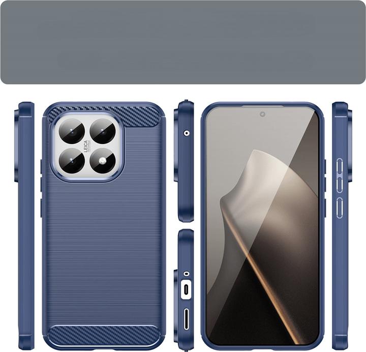 Produktbild Cover-Discount Xiaomi 15T - Metall Carbon Look Hülle (Xiaomi 15T)