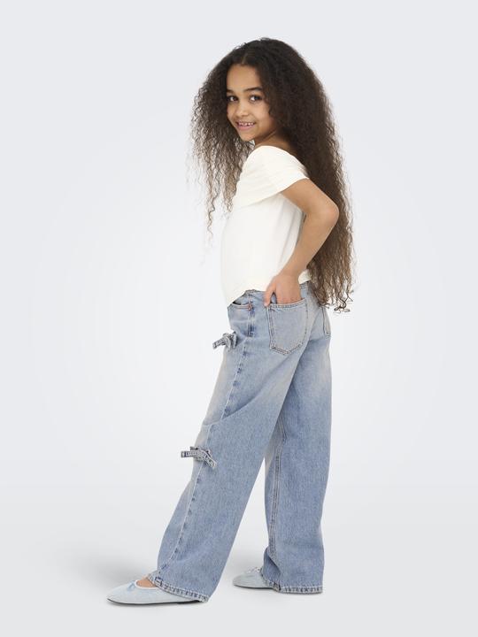 Immagine prodotto Only KOGHOPE Weiter Beinschnitt Jeans Jeans mit weitem Bein (140)