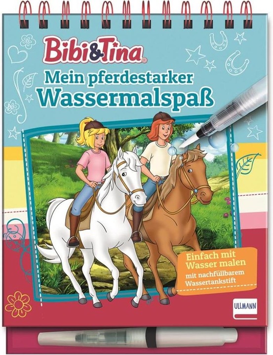 Actual product image Bibi & Tina - My horse-powerful water colouring fun (Magic Water Colouring)