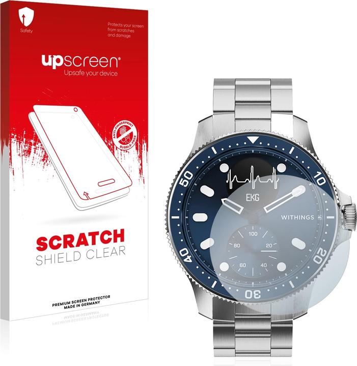 Actual product image upscreen Scratch Shield Protector (ScanWatch Horizon (43 mm))