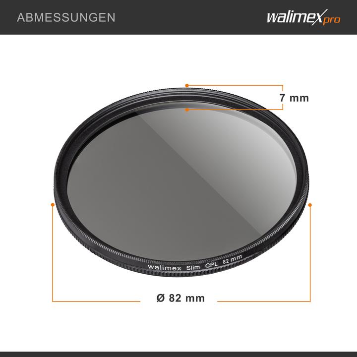 Produktbild Walimex Slim CPL (82 mm, Polarisationsfilter, 82 mm)