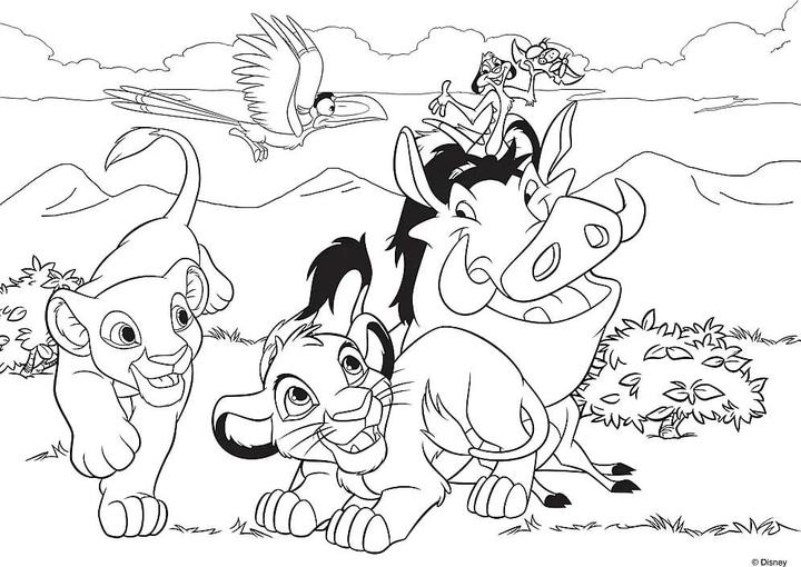 Actual product image Lisciani 74105 - - DISNEY PUZZLE DF MAXI FLOOR 24 LION KING (24 pieces)