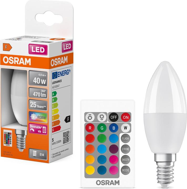 Immagine prodotto Osram Stella classica B (E14, 470 lm, 1 x)