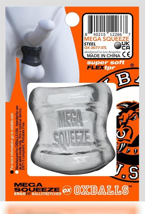 Produktbild Oxballs Mega Squeeze Ergofit Ballstretcher Clear (3.20 cm)