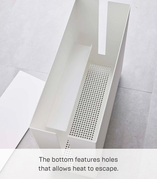 Produktbild Yamazaki Kabelbox mit Rollen TOWER