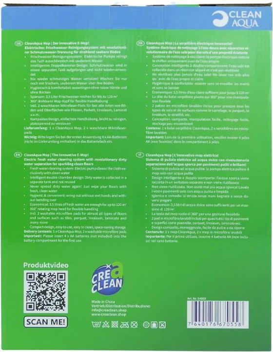 Produktbild CREaCLEAN CleanAqua (1 Stk.)