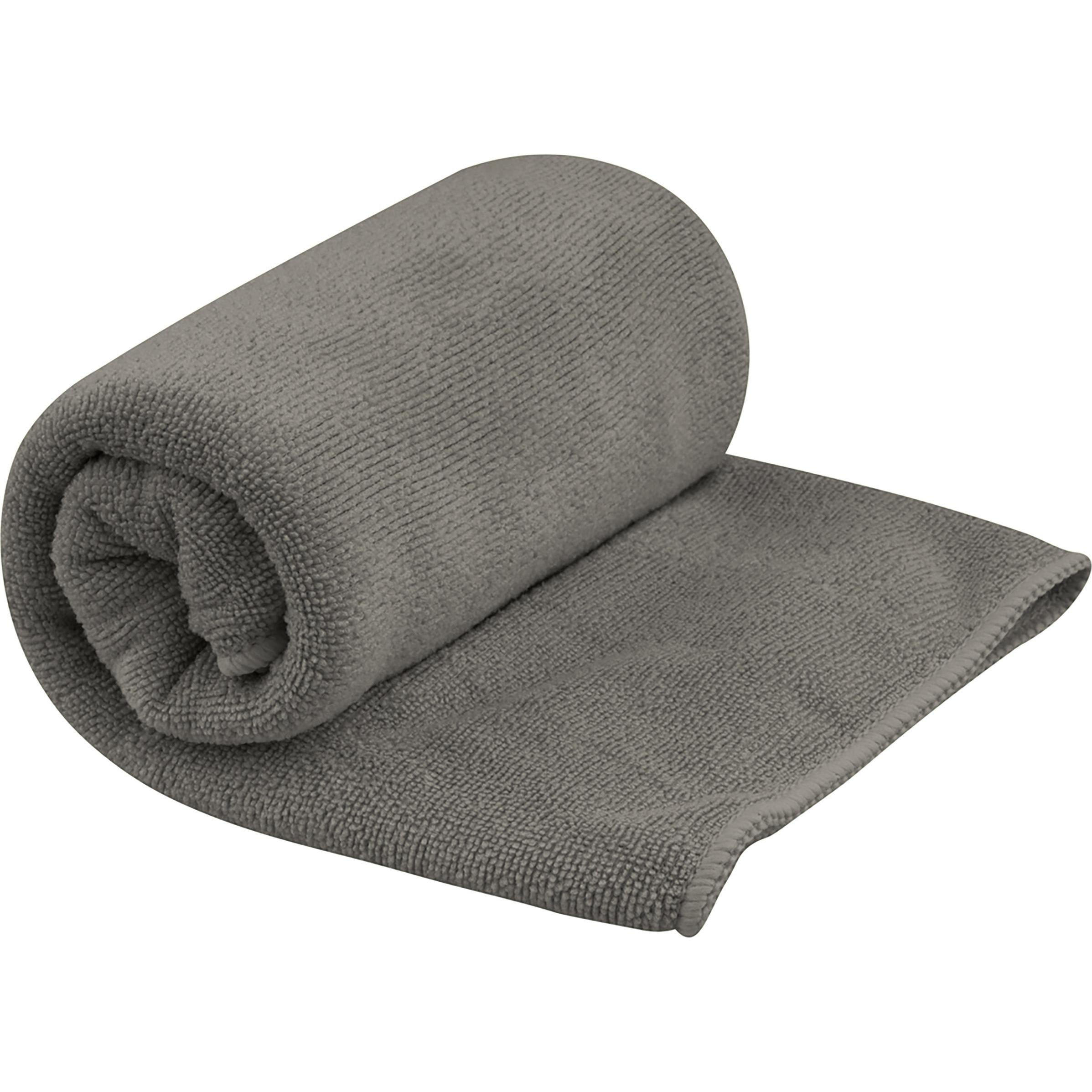 Sea To Summit, Asciugamano da viaggio, Tek Towel, Grigio, (100 x 50 cm)