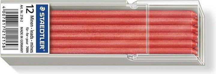Immagine prodotto Staedtler Lumocolor omnichrome 218 ricarica non permanente (12 Pezzo/i, Rosso, 0.40 mm)