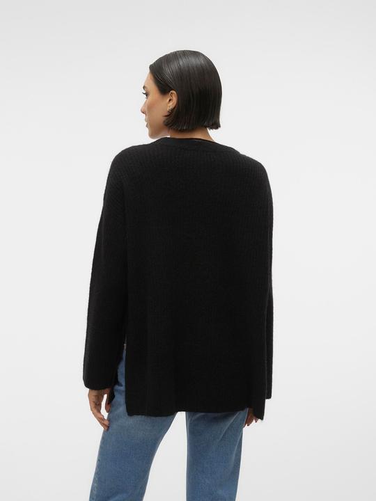 Produktbild Vero Moda Rundhals Tief angesetzte Schulter Pullover Strickpullover (M)