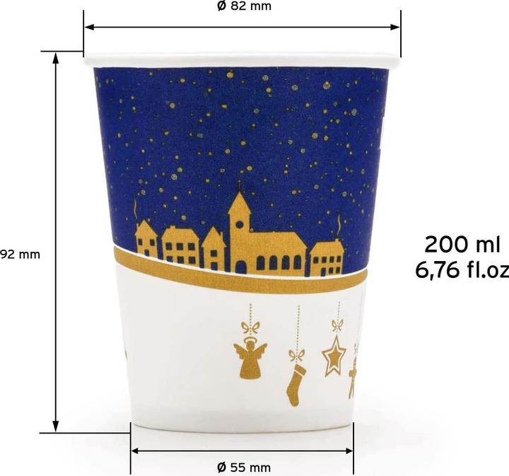 Produktbild 150x Glühweinbecher