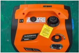 Image du produit Elbro Générateur électrique DIG3200 230V 3200W 2×T23 2×USB A 1×12V 8.3A (3200 W, 8 l)