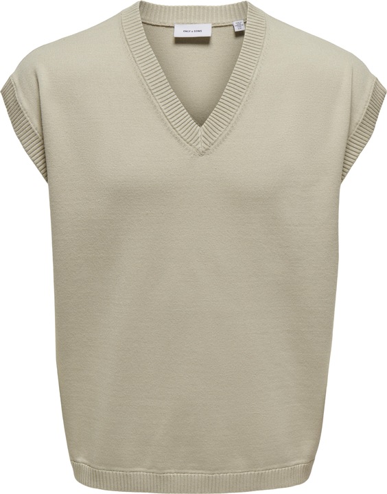 Immagine prodotto Only & Sons Gilet in maglia con scollo a V e vestibilità morbida (XXL)