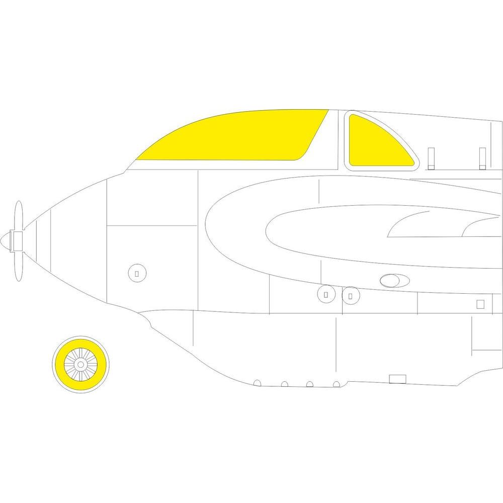 Eduard Me 163B TFace 1/48 for GASPATCH MODELS