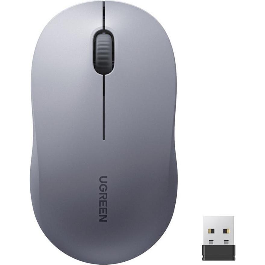Ugreen Wireless Mouse Multi-mode M331 – Gray, Mouse, Grigio