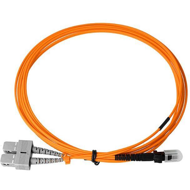 BlueOptics Duplex LWL Patchkabel MTRJ-SC Multimode OM1 1 Meter (1 m), Netzwerkkabel