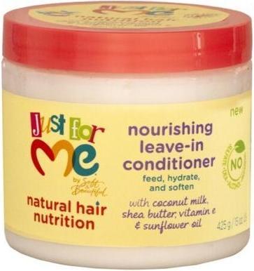 Just For Men Just for Me Natural Hair Nutrition Nourishing Leave-In Conditioner 15 oz (150 ml)
