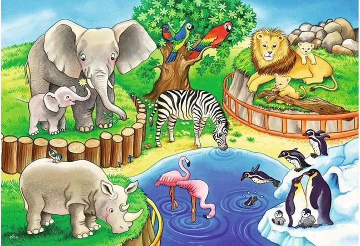 Image du produit Ravensburger Les animaux au zoo (12 pièces)