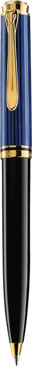 Pelikan Kugelschreiber K600 Schwarz-Blau Etui (Schwarz-Blau, 1 x)