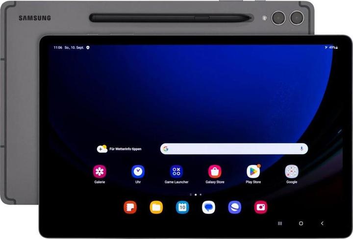 Produktbild Samsung Galaxy Tab S9+ (nur WLAN, 12.40", 512 GB, Graphite Grey)