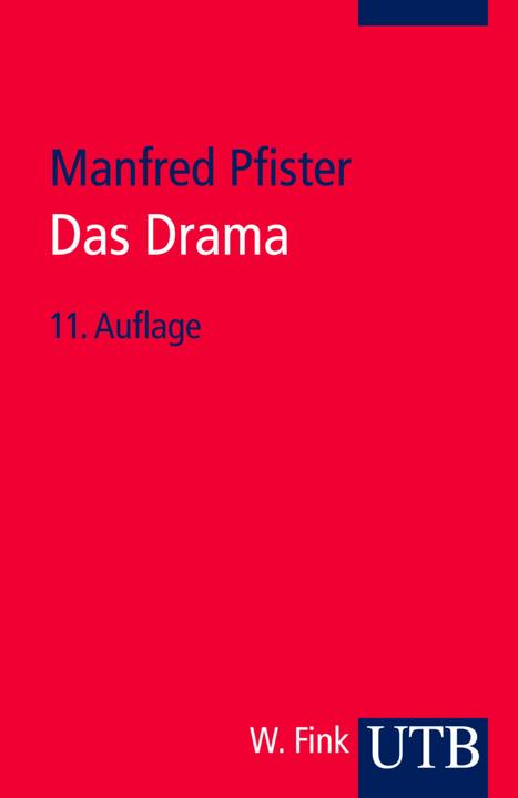 Produktbild Das Drama (Deutsch, Manfred Pfister, 2012)