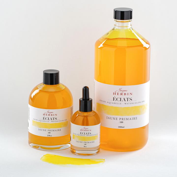 Produktbild Jacques Herbin Aquarelltine Éclats (Gelb, 50 Stk.)