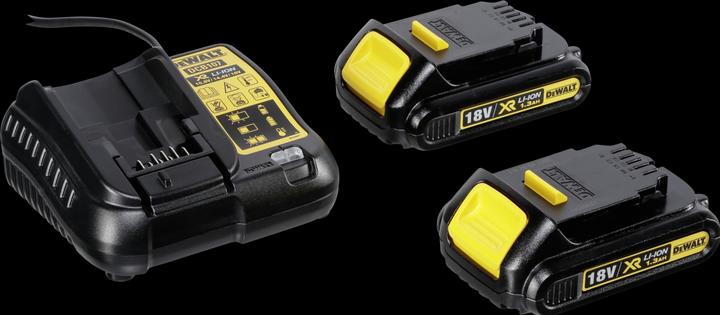 Actual product image DeWalt DCD776C2 18V 2x 1,3 Ah impact drill screwdriver in case (Rechargeable battery operated)